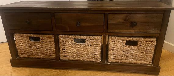 Foyer Bench with Storage