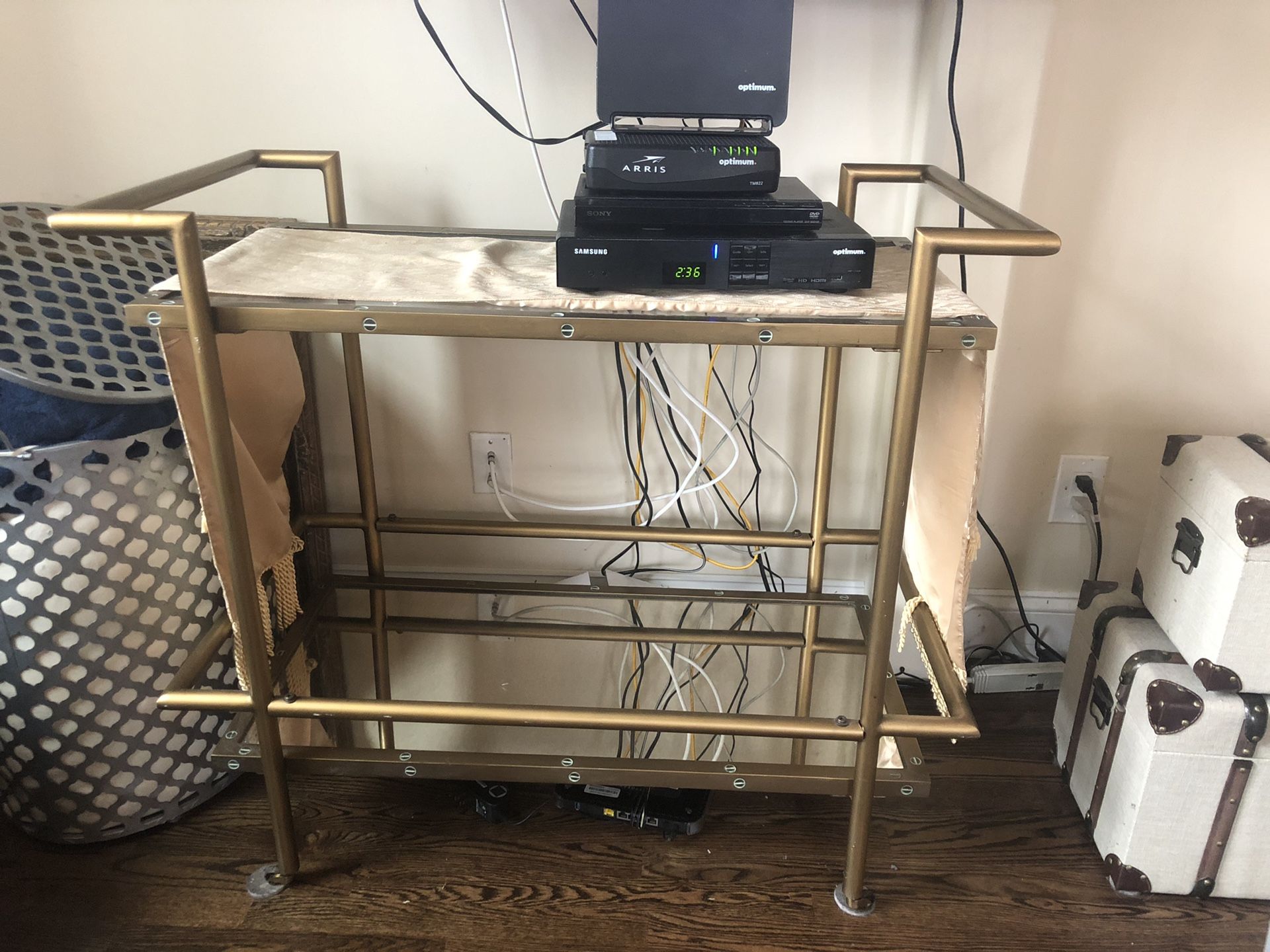 GOLD BAR CART