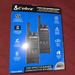 Cobra PX655 2-Pack Pro Business Radios