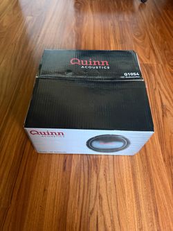 Quinn Acoustics 10 inch subwoofer