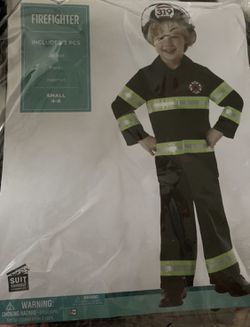 Firefighter costume 4T