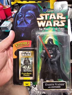 Darth vadar 1999 action figure phantom menace movie