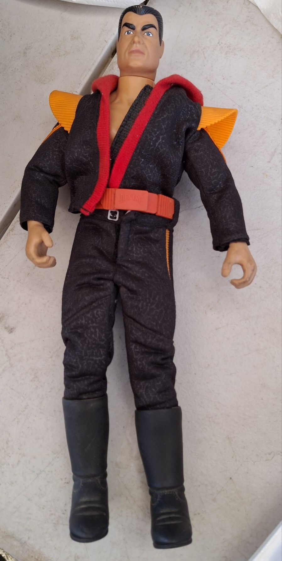 Vintage 1992 Pawtucket 12" GI Joe Action Figure Hasbro Hall of Fame "Destro" Outfit