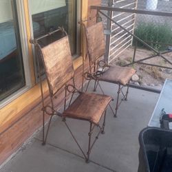 Industrial Style Art Chairs