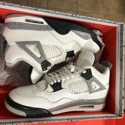 Jordan 4 White Cements