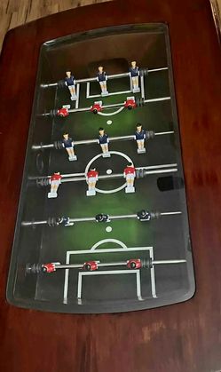 Solid wood foosball coffee table
42"L 27"W20"°H