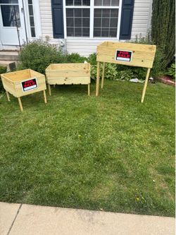 Raised garden beds!