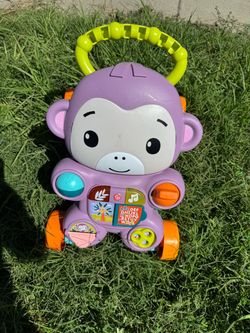 Fisher-Price Monkey Baby Walker Toy