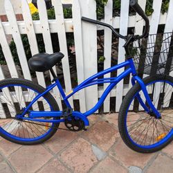 Blue Beach Cruiser 