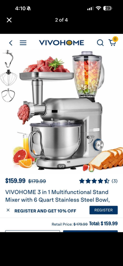 Brand new 3 in 1 mixer