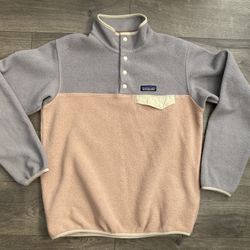 Patagonia Synchilla Snap-T Fleece Pullover Small Lightweight Sweater 1/4