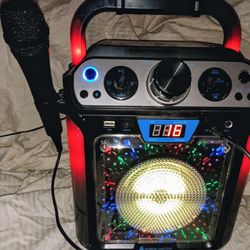 Singing Machine Groove Cube Hype Bluetooth, Stand Alone Karaoke Machine