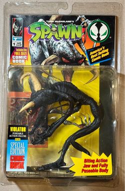 Todd Toys… Black Violator… Posable Action Figure