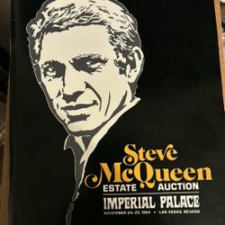 1984 Steve McQueen Estate Auction Catalog – Imperial Palace Las Vegas