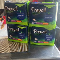 Prevail Total Care Underpads 5 For Just 30