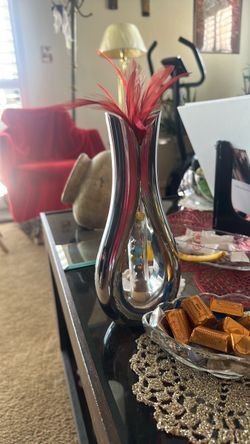 Nambe Teardrop Vase