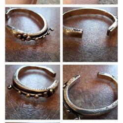 Heavy silver Handmade Bracelet