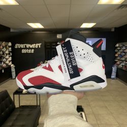 Jordan 6 Carmine Size 8 Available In Store!