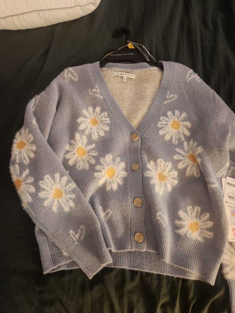 Fuzzy Juniors Cardigan