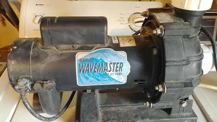 Jacuzzi motor works good