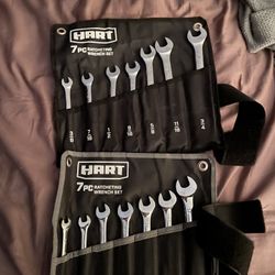 Hart Ratcheting Wrenches 