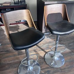 Modern Adjustable Bar Stools
