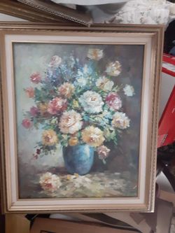 Signed Oil Painting
