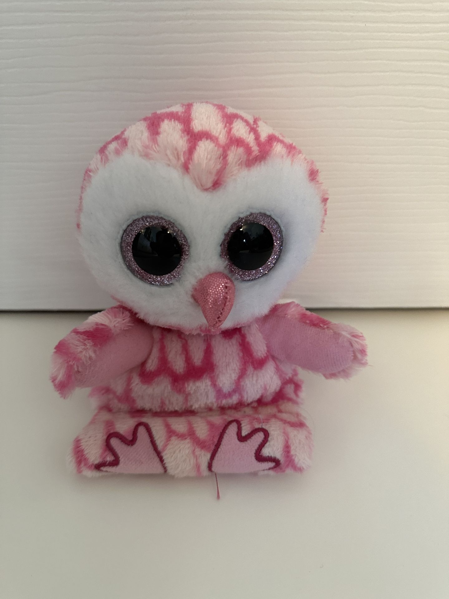 Ty Beanie Peak-A-Boos Milly the Owl Phone Holder