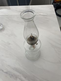 Vintage antique oil lamp