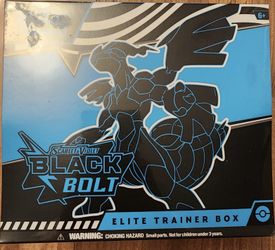 Pokémon TCG: Scarlet & Violet Black Bolt Elite Trainer Box ETB - Factory Sealed