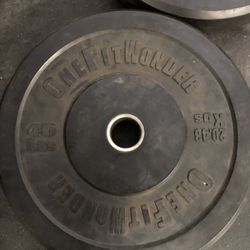 45 Pound Bumper Plates Pair