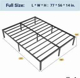 platform bed frame full size
