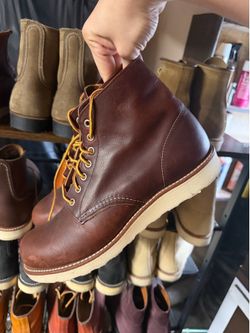 Red Wing Round Toe Briar Oil Slick 11D