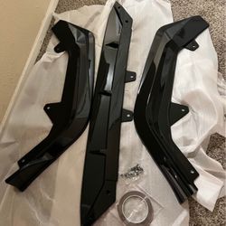 Honda civic 2022- 2024 11th Generation Gloss Black Sport Front Lip 3pcs