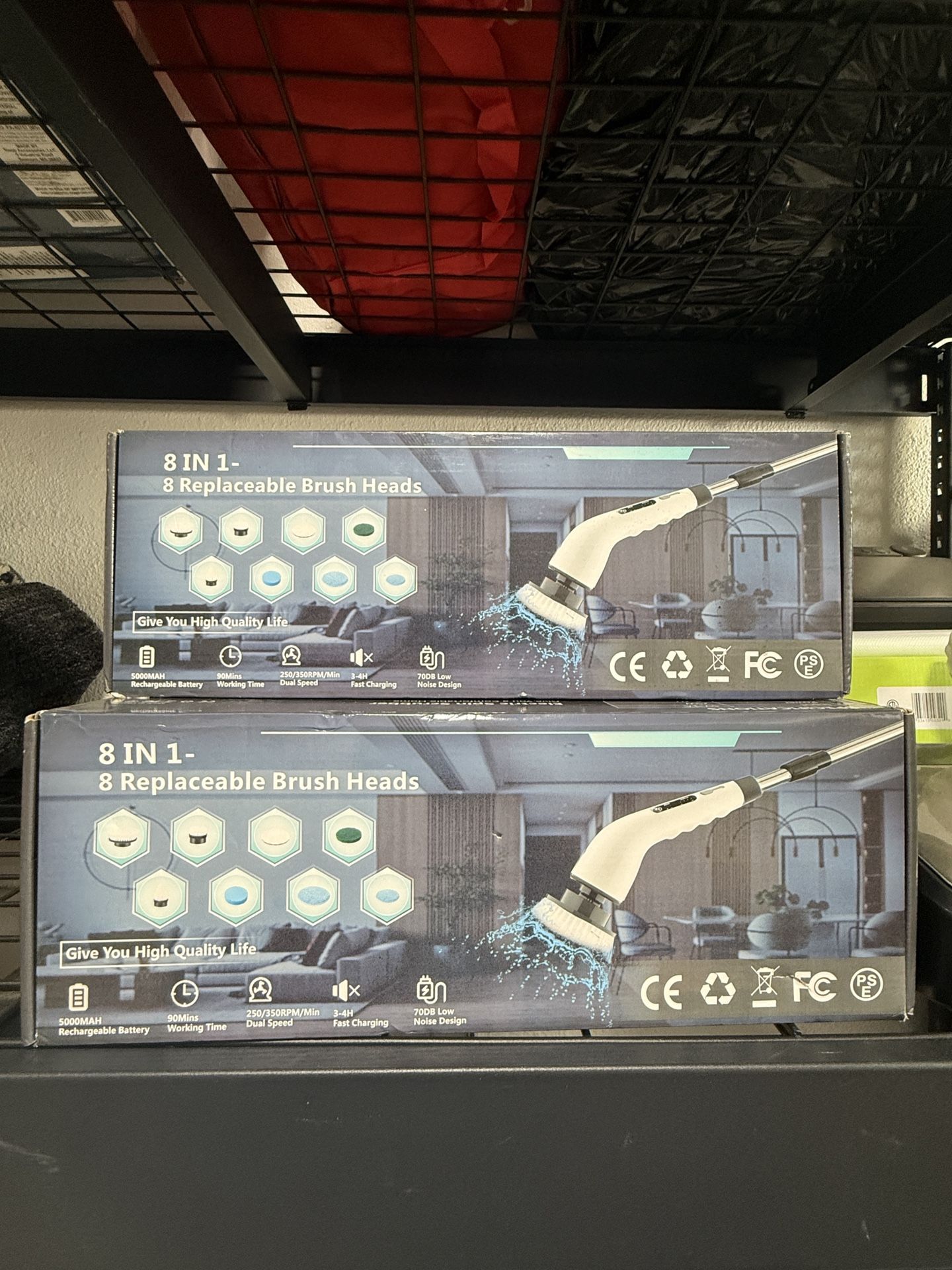 Cordless Electric Spin Scrubber