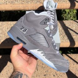 Air Jordan 5  Retro “Wolf Grey” 