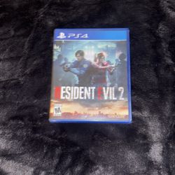 PS4 Resident Evil 2 Disk 