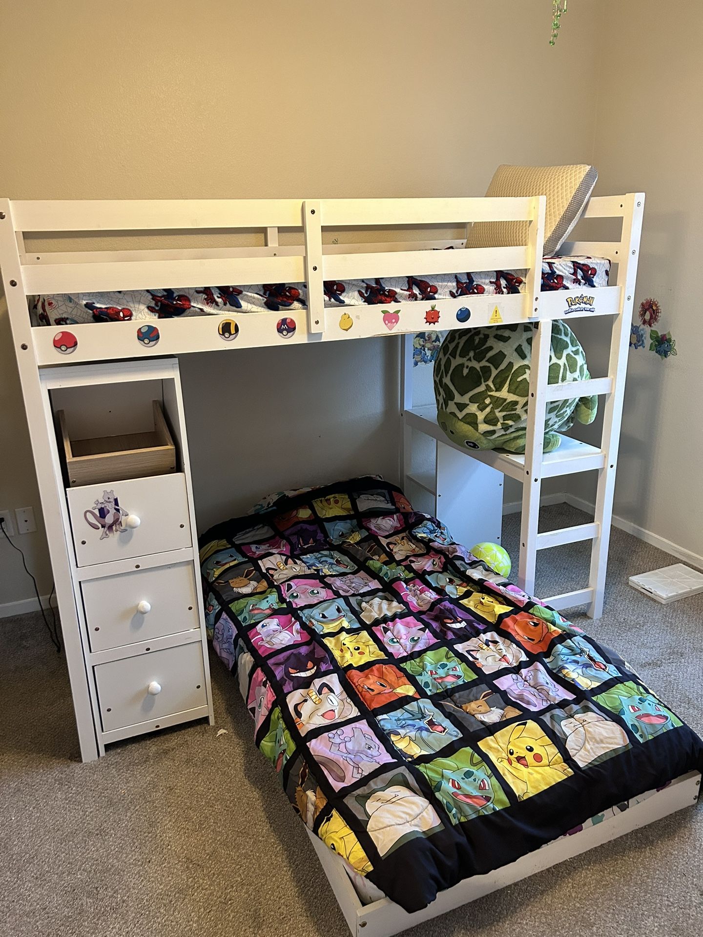 Bunk Bed W/ Desk