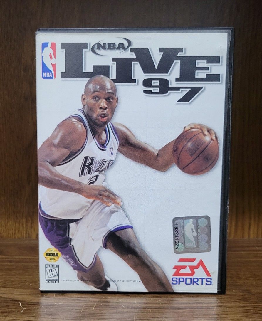 SEGA GENESIS NBA LIVE 97 - COMPLETE (TESTED & WORKING) 