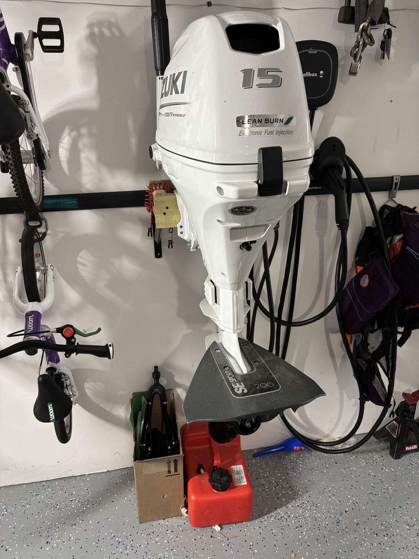 Suzuki 15hp Outboard Motor For Boat Boating