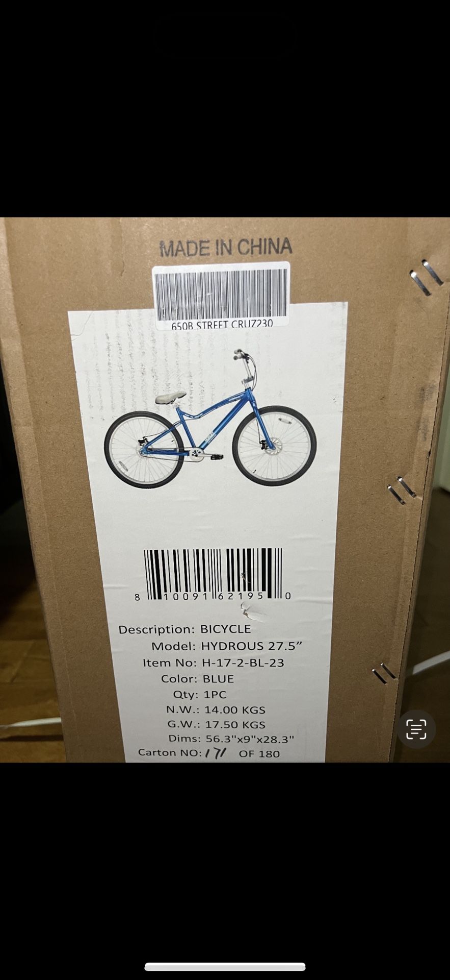 Bmx Bike Harley Hydrous 27.5