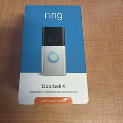 NEW Ring Doorbell 4 *100$ Off*