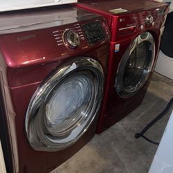 Front load, washer, and dryer Samsung and LG