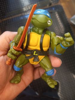 Teenage Mutant Ninja Turtles  Tmnt 1988 Leo Soft Head