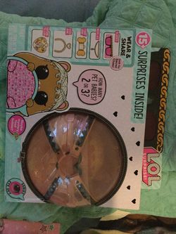 L.O.L. BIGGIE PETS M.C HAMMY NEW UNOPENED