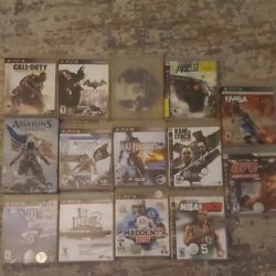 Ps3 Games Lot Set 