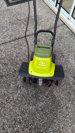Sunjoe electric tiller