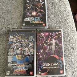 PSP Gundam lot