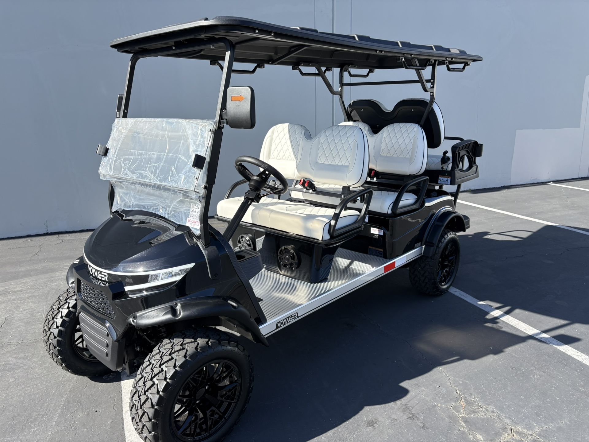 2025 Voyager Patriot 6-Passenger Lifted 72-Volt Street Legal LSV Golf Cart
