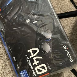 ASTRO Gaming A40 gaming head set + MixAmp Pro TR mix amplifier